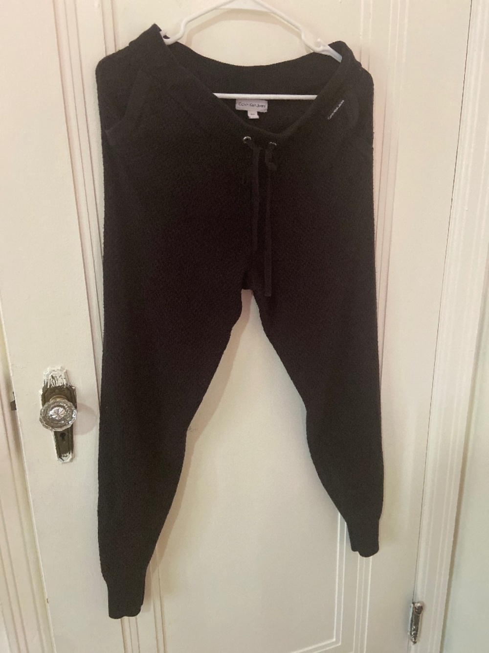 Calvin Klein waffle sweater joggers